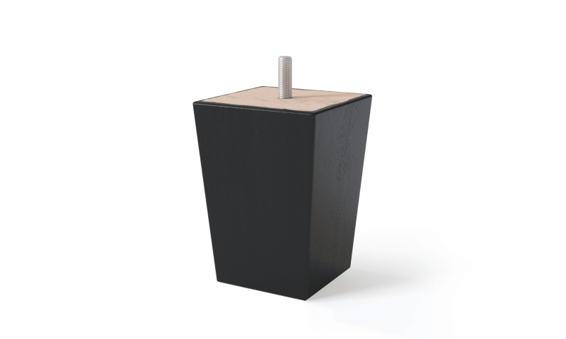 C10861032-Koonus-puitjalg-must-12-cm